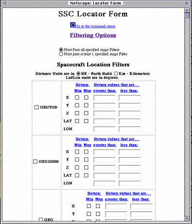 Figure: Advanced Interface Region Filter Screen